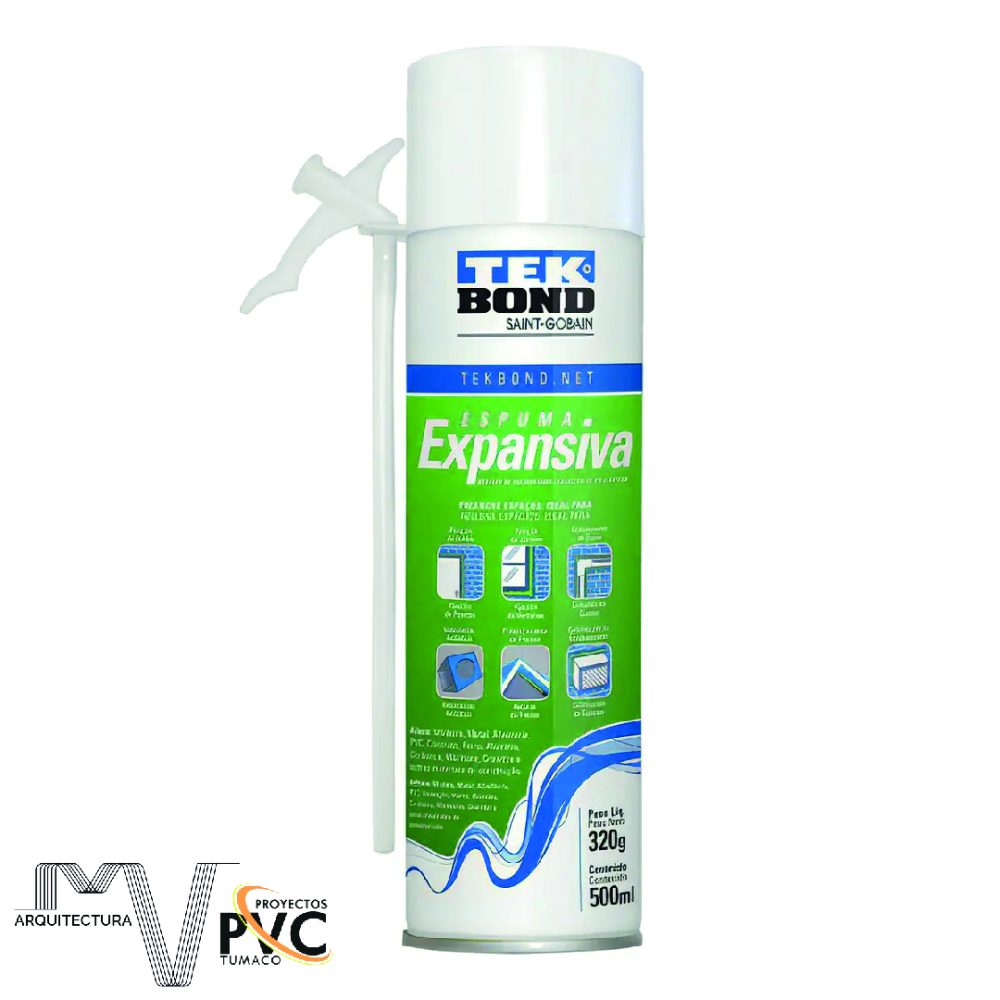 Espuma expansiva TEK BOND 500ml