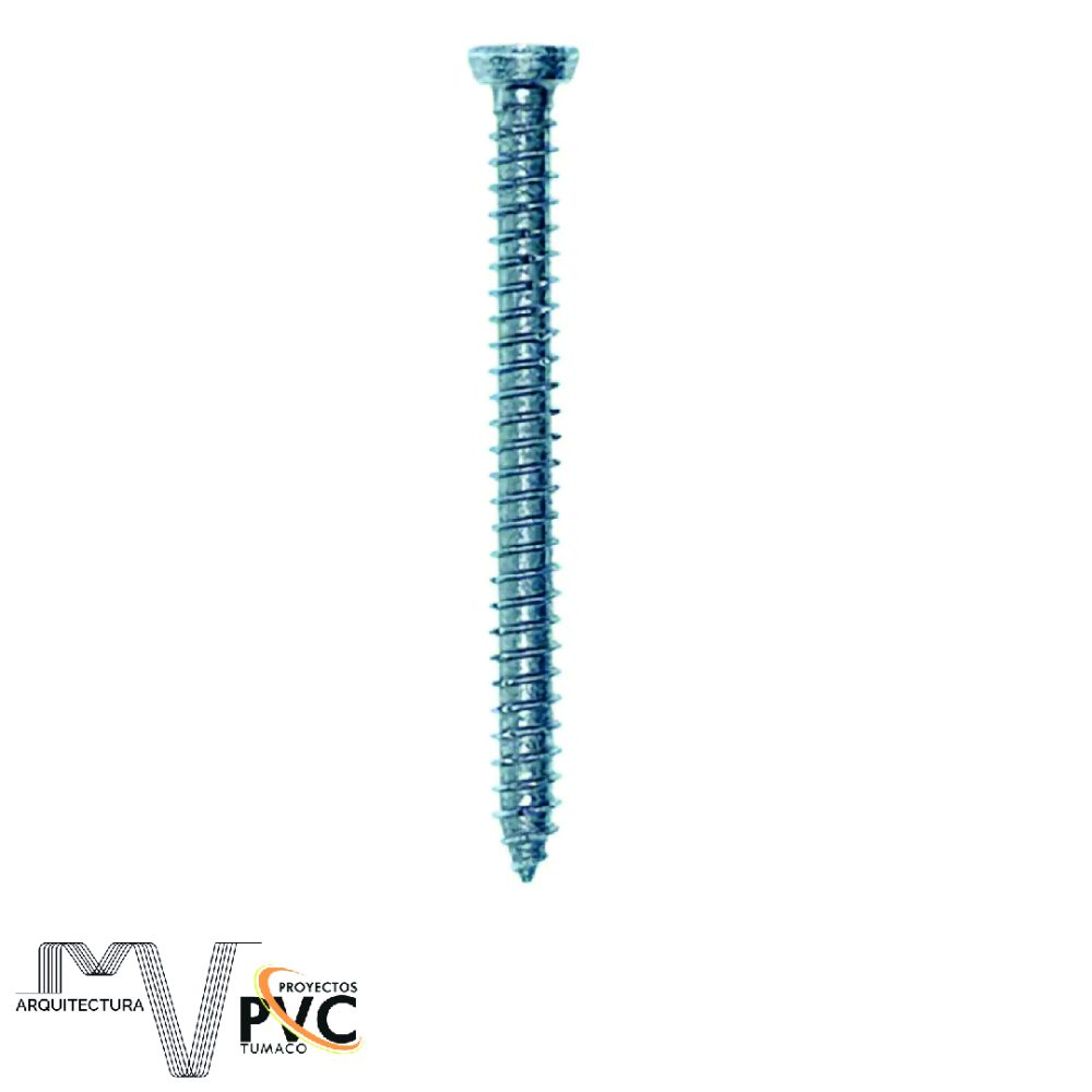 Tornillo para concreto galvanizado