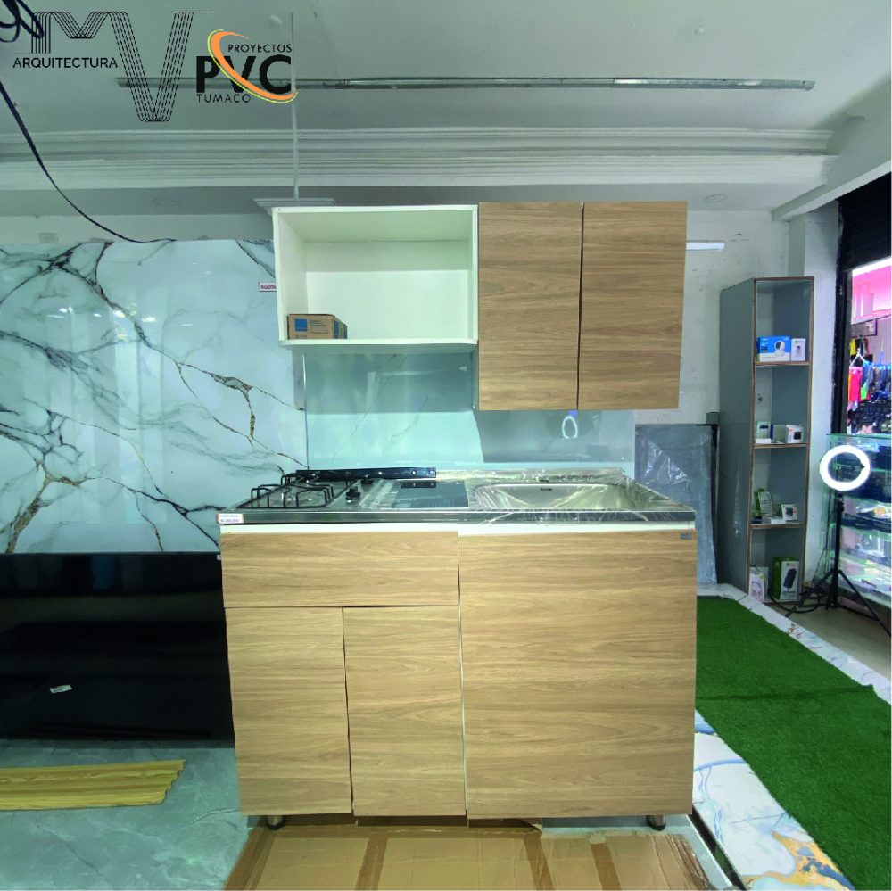 Mueble de cocina con lavaplatos